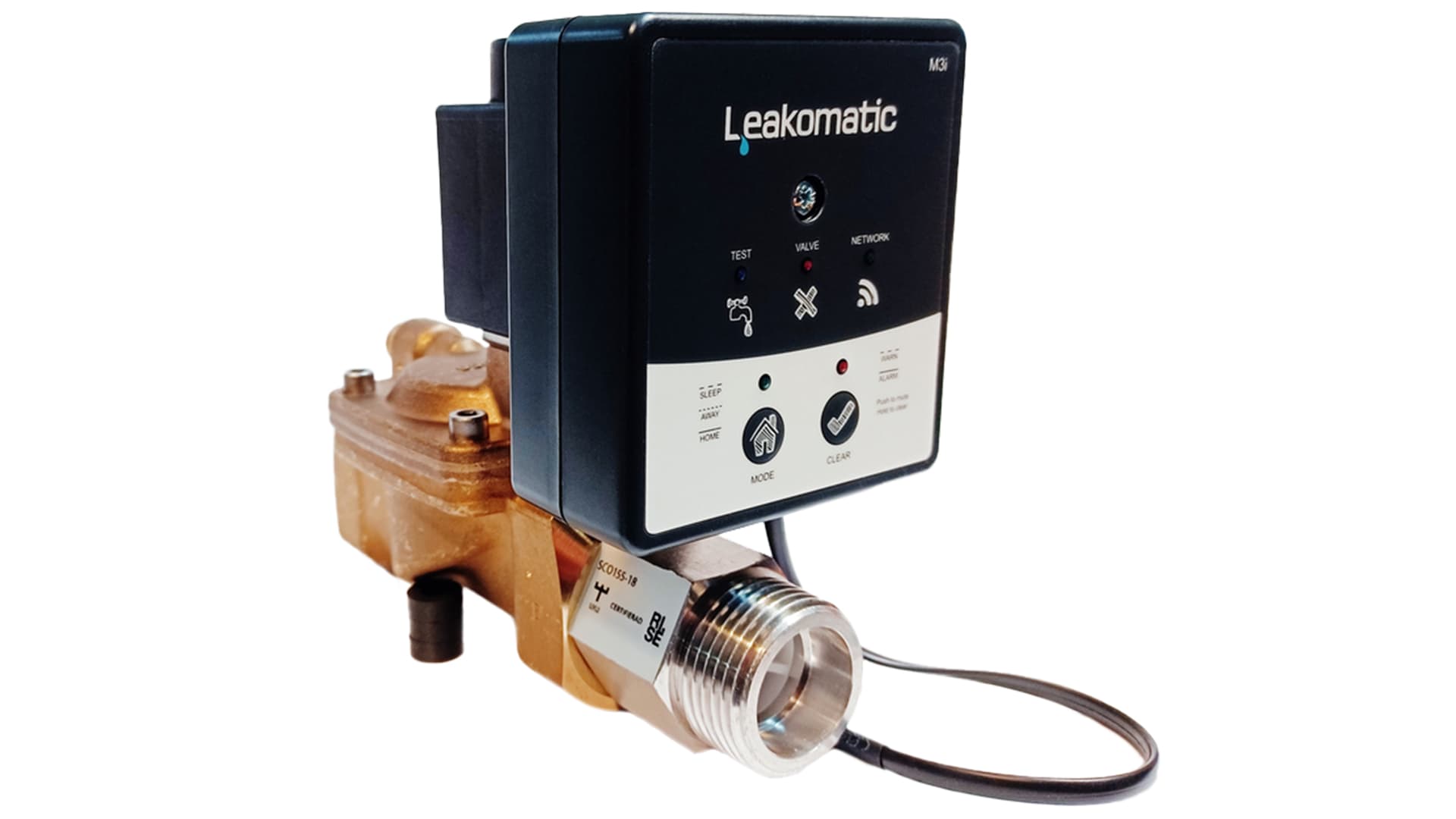 Smartvatten valve vuotovahti