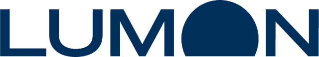 Lumonin logo tummansinisenä