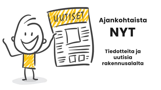 piirretty hahmo pitää uutiskirjettä kädessä