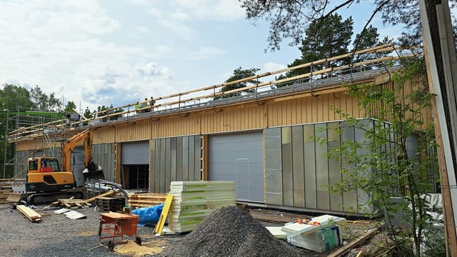 Mustikkamaan rakennus valmistuu kesäkuun loppuun mennessä. Marja Valjus Julkisivu 2 10.6.2025 Helsingin kaupungin tiedote