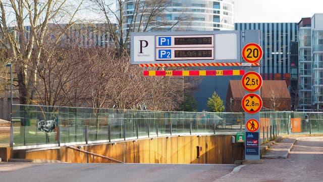 tikkuparkin sisäänkäynti